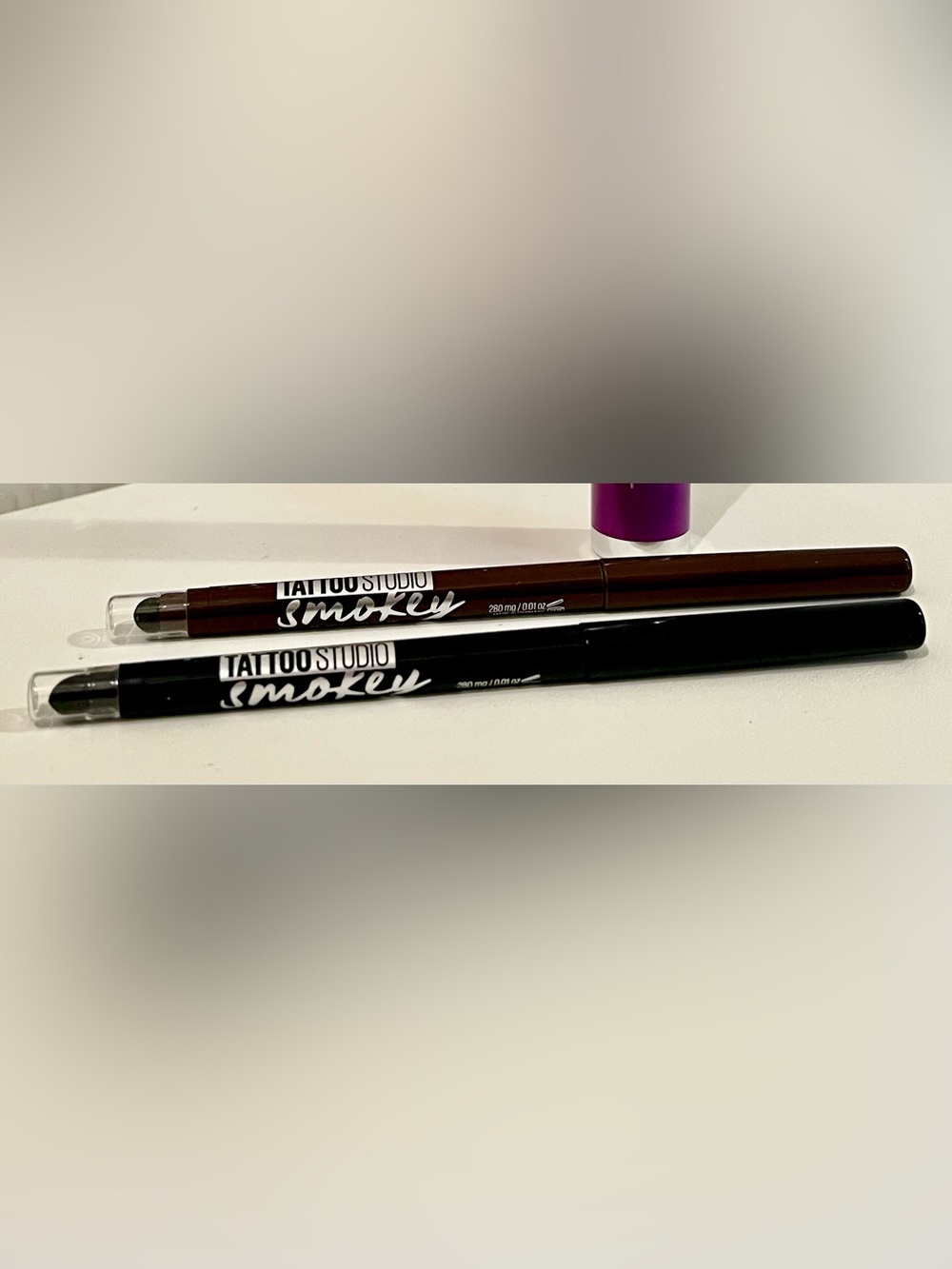 Maybelline New York Tattoo Studio Smokey Gel Pencil Eyeliner Brown & Black (set)